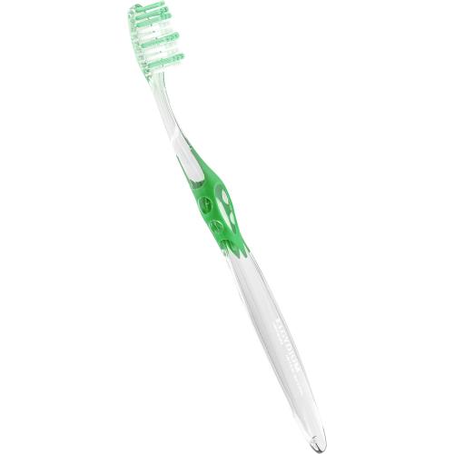 Elgydium Interactive Classic Medium Toothbrush Πράσινη Χειροκίνητη Οδοντόβουρτσα με Μέτριες Ίνες 1 Τεμάχιο